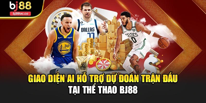 Giao diện AI hỗ trợ dự đoán trận đấu tại thể thao Bj88